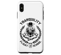 Yoga Astronaute Tranquility Vol School Zen Meditation Coque pour iPhone XS Max