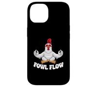 Yoga au Poulet Fowl Flow Coque pour iPhone 14