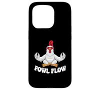 Yoga au Poulet Fowl Flow Coque pour iPhone 15 Pro