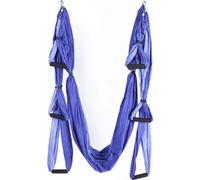 Yoga Balançoire Hamac Trapèze Sling Aeria Home Gym Anti-gravité Inversion Fitness (Assorti Violet)
