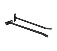 Yoga Ball Wall Mount | Yogga Baall Stand | Lot de 2 supports robustes | Organisateur pour appareils de fitness | Étagère de rangement | Solution murale durable | Utilisation à la maison et en studio