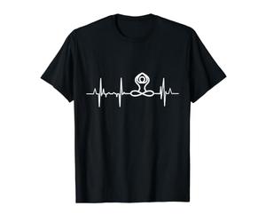 Yoga Battement de cœur pour Un Professeur de Yoga T-Shirt Graphique avec Valeur