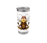 Yoga Bee Gobelet isotherme en acier inoxydable double paroi