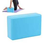 Yoga Blocks High Density EVA Foam Set - Anti Slip 23x15x7.5cm | Lightweight Eco Friendly Yoga Brick Support Blocks, Pilates Stretching Yogas Accessories For Flexibility Training | Yogas Use