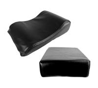 Yoga Bolster - Sponge PU Leather | Workout Neck Support Shaper | Pilates Cushion Pillow For Meditation Stretching Back Alignment Home Gym