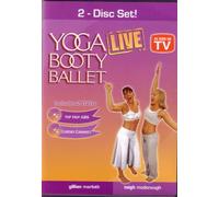 Yoga Booty Ballet Live 2 DVD set: Hip Hop Abs & Ca