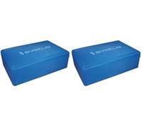 Yoga brick mousse bleu