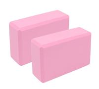 Yoga Bricks Bricks Of High Densité - Liege Brick | Fitness Accessoire Non -Slip EVA Mousse Pour Débutants Et Confirmés - Entraînement À La Maison, Méditation, Posur