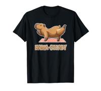 Yoga Capybara Balance Pose Animal Zen T-Shirt