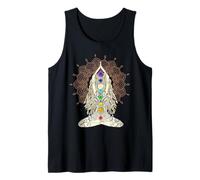 Yoga chakra namaste bouddha énergie lotus karma om Débardeur