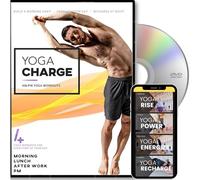 Yoga Charge - AM/PM Yoga For Mornings, Lunch, Afterwork, and Evening | 7 Routines To Build A Morning Habit, Get More