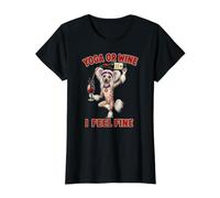 Yoga Chinois à crête ou vin I Feel Fine - DIGOR drôle T-Shirt Graphique avec Valeur