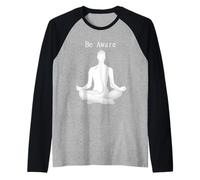 Yoga de méditation Soyez conscient Manche Raglan