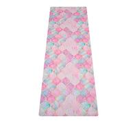 Yoga Design Lab Tapis de Yoga Combo Mat | Épais, Antidérapant, Écologique, Lavable | Adhère Mieux avec la Sueur | Sangle Incluse