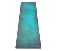 Yoga Design Lab Tapis de Yoga Combo Mat | Épais, Antidérapant, Écologique, Lavable | Adhère Mieux avec la Sueur | Sangle Incluse (Aegean Green, 3.5mm)