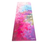 Yoga Design Lab Tapis de Yoga Combo Mat | Épais, Antidérapant, Écologique, Lavable | Adhère Mieux avec la Sueur | Sangle Incluse (Tribeca Sand, 3.5mm)