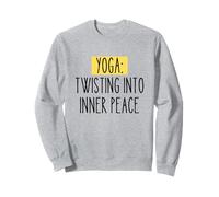 Yoga Drôle Bien-être Humour Relaxation Méditation Fitness Sweatshirt