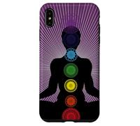 Yoga énergie Chakra Namaste Bouddha Femme Karma Om Coque pour iPhone XS Max