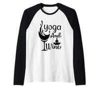 Yoga et méditation Pose Wine Lover Relax Manche Raglan