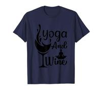 Yoga et méditation Pose Wine Lover Relax T-Shirt
