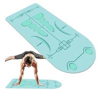 Yoga Exercise Mat - Thick Non-Slip Home Gym Mat, Extra Long 5.25x2.3ft | Knee Protector Pad with Sound Insulation for Abdominal Yoga Pilates Floor Workouts Comfortable Durable Fitness Accessory