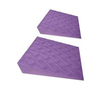Yoga Foam Wedge, Eva Support Exercise Block Set, 5.9x4.7x2 Inches Lightweight Balance Tool with Anti Slip, Fitness Training Accessory, Ergonomic Body Alignment Design, Home Use for Pilates