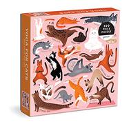 galison Puzzle Yoga for Cats – 500 pièces
