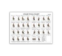 Yoga for Every Body Inspiration Canvas, Gentle Movement Art for a Peaceful Home Decor(Framed,08x12inch(20x30cm))
