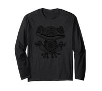 Yoga Grenouille Mandala Méditation Cadeau Enseignant Manche Longue