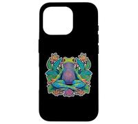 Yoga Grenouille Méditation Zen Pose Équilibre Stretch Coque pour iPhone 16 Pro