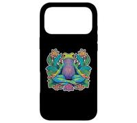 Yoga Grenouille Méditation Zen Pose Équilibre Stretch Coque pour iPhone 17 Pro Max