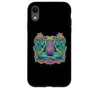 Yoga Grenouille Méditation Zen Pose Équilibre Stretch Coque pour iPhone XR