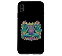 Yoga Grenouille Méditation Zen Pose Équilibre Stretch Coque pour iPhone XS Max