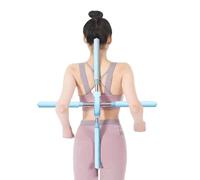Yoga Hunchback Corrector Sticks Yoga Sticks Stiring Tool 21.25in-33.85 Pouce en Acier Inoxydable réglable Body Stick Couge d'équipement de Bosse Blue