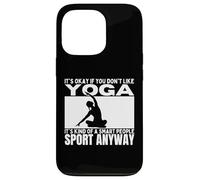 Yoga is for Smart People Professeur de Yoga drôle pour Femmes Coque pour iPhone 13 Pro