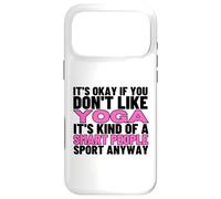 Yoga is for Smart People Professeur de Yoga drôle pour Femmes Coque pour iPhone 17 Pro Max