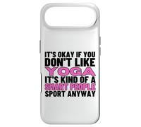 Yoga is for Smart People Professeur de Yoga drôle pour Femmes Coque pour iPhone Air