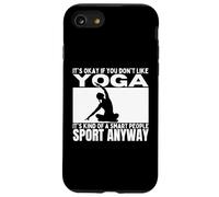 Yoga is for Smart People Professeur de Yoga drôle pour Femmes Coque pour iPhone SE (2020) / 7/8