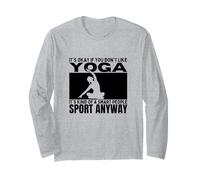 Yoga is for Smart People Professeur de Yoga drôle pour Femmes Manche Longue