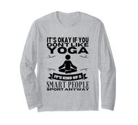 Yoga is for Smart People Professeur de Yoga drôle pour Femmes Manche Longue