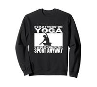 Yoga is for Smart People Professeur de Yoga drôle pour Femmes Sweatshirt