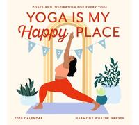Workman Calendars – Calendrier mural – Yoga Is My Happy Place – 2026