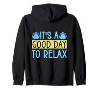 Yoga It´s A Good Day to Relax Funny Yoga Sweat à Capuche