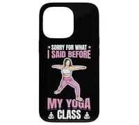Yoga Joke Asana Coque pour iPhone 13 Pro