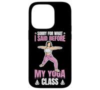 Yoga Joke Asana Coque pour iPhone 14 Pro