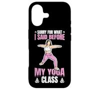 Yoga Joke Asana Coque pour iPhone 17