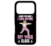 Yoga Joke Asana Coque pour iPhone 17 Pro