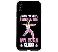 Yoga Joke Asana Coque pour iPhone XS Max