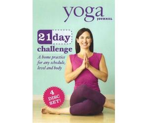 Yoga Journal: 21 Day Challenge Transform Your Body in 3 Weeks (4 Disc Set) by Not Known