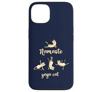 Yoga Karma Cat Namaste Om méditation Sport Coque pour iPhone 13